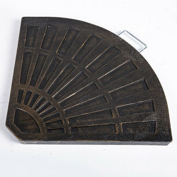 Outdoor Garden Parasol Base Overhanging Cantilever Resin Weight Stand Holder