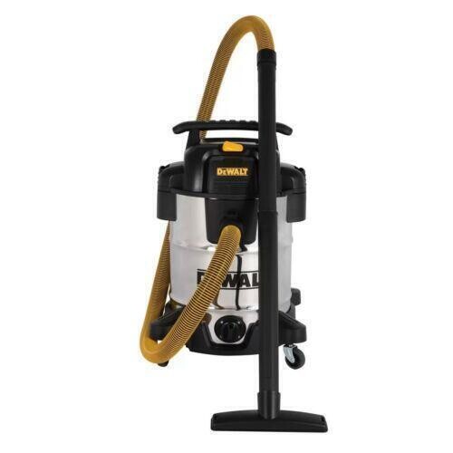 DEWALT Stainless Steel Wet & Dry Vacuum Cleaner 38 Litre with 2.1m Hose”