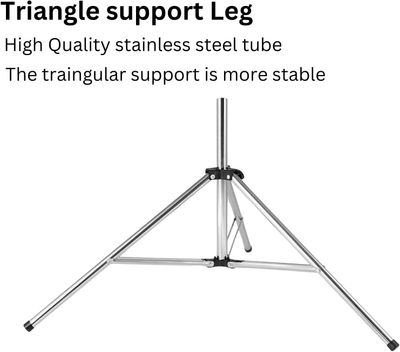 Folding Clothes Airer Adjustable Portable 4 ARM Dryer Rail Hanger