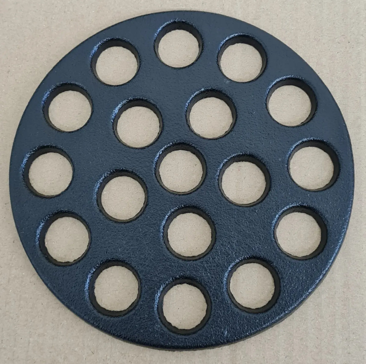 Kamado Fire Bottom Charcoal Grate Cast Iron Round 6.1", 15.5cm