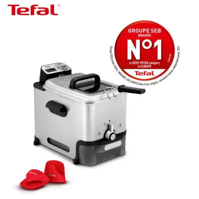 Tefal FR8058G0 New Oleoclean Pro Fryer 2300W Easy Clean Fryer 3.5L with Mitts