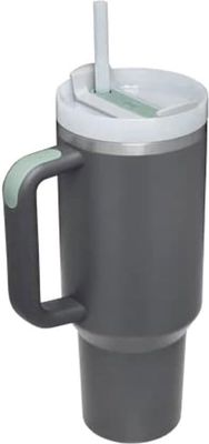 Suprills Modern Tumbler 40 oz with Handle and Straw
