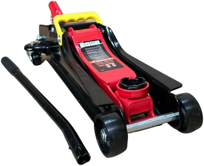 2.5 Ton Low Profile Hydraulic Trolley Jack – 85mm Heavy Duty Car Lift for Garage