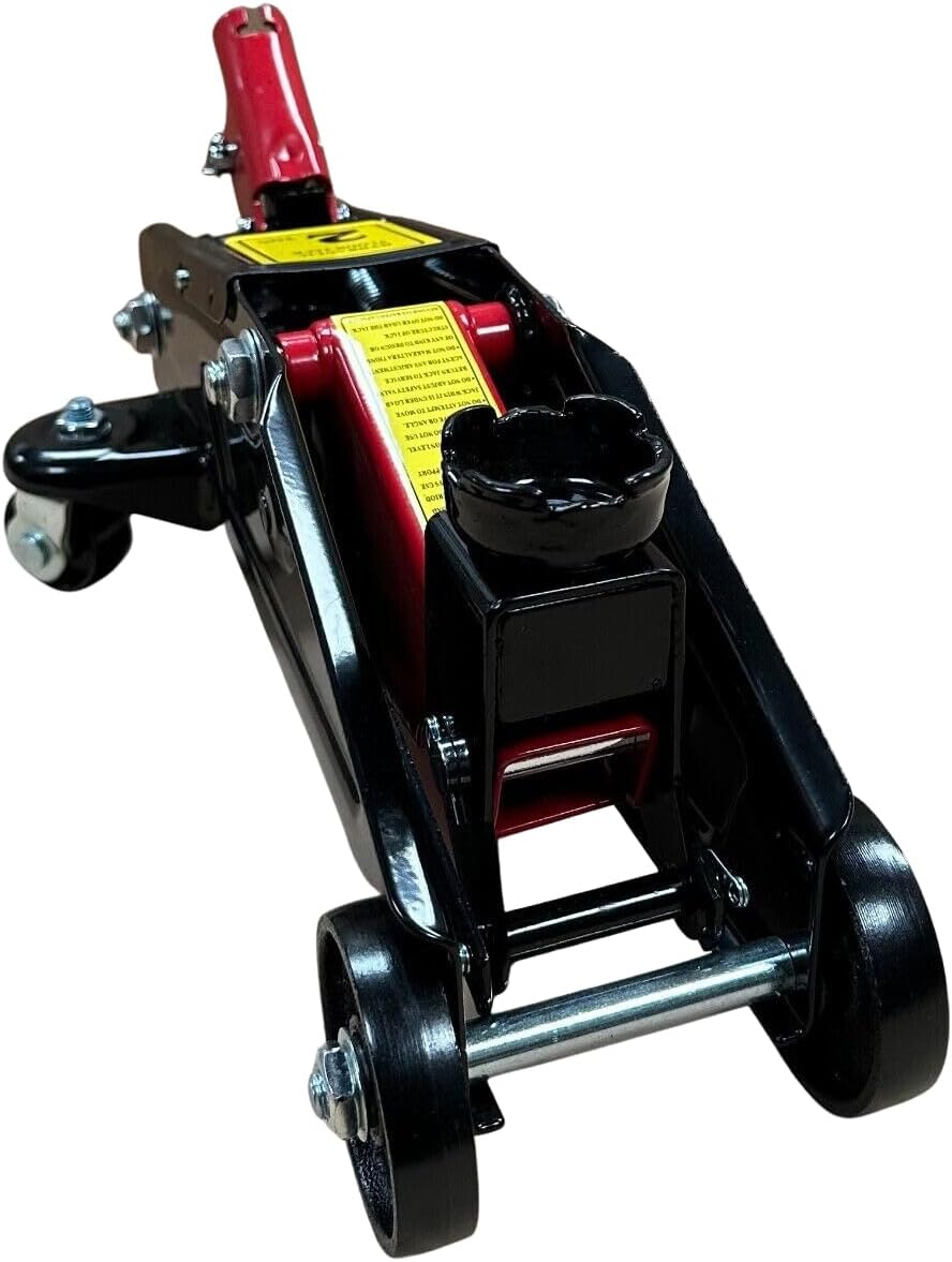 2 Ton Hydraulic Trolley Jack – Heavy Duty Low Profile Floor Jack for Car & Van Garage Use