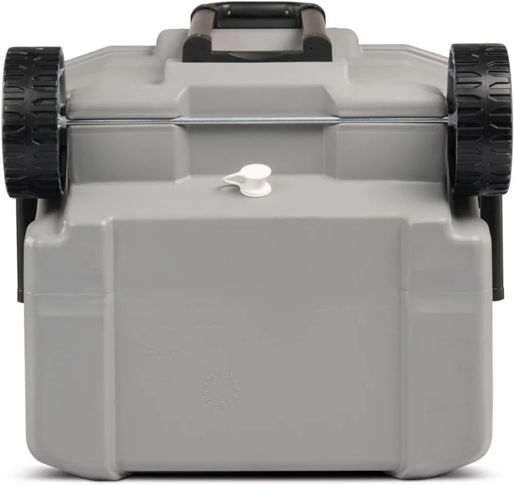 IGLOO MaxCold 58 Litre (62 US QT) Roller Cool Box – 98 Can Capacity
