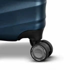 Samsonite Precision DLX 2 Piece Hardside Expandable Spinner Luggage Set In Black and Blue