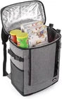 Suprills 24L (30-Can) Soft Cooler Backpack Thermal with Hard Liner, Insulated