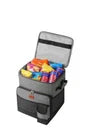 Suprills 32 Litre Rolling Cooler with Cart cool bag foldable Grey and Black