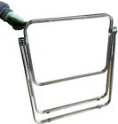 Suprills Clear Folding Away Table Computer Desk, Foldable Table for Home Office