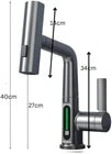 Share Suprills Kitchen Sink Tap with Pull Out Spray, Multifunction 360 Degree Chrome