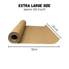 Baking Paper 50m Roll Greaseproof Parchment Non Stick Oven Safe