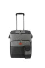 Suprills 32 Litre Rolling Cooler with Cart cool bag foldable Grey and Black