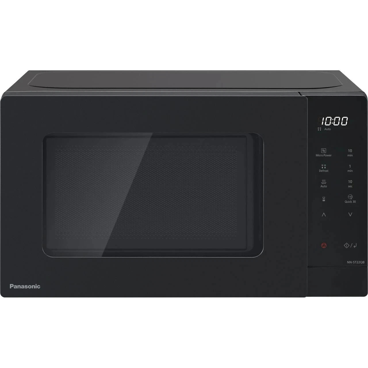 Panasonic NN-ST22QBBPQ 800 Watt 20 Litres Free Standing Microwave Black