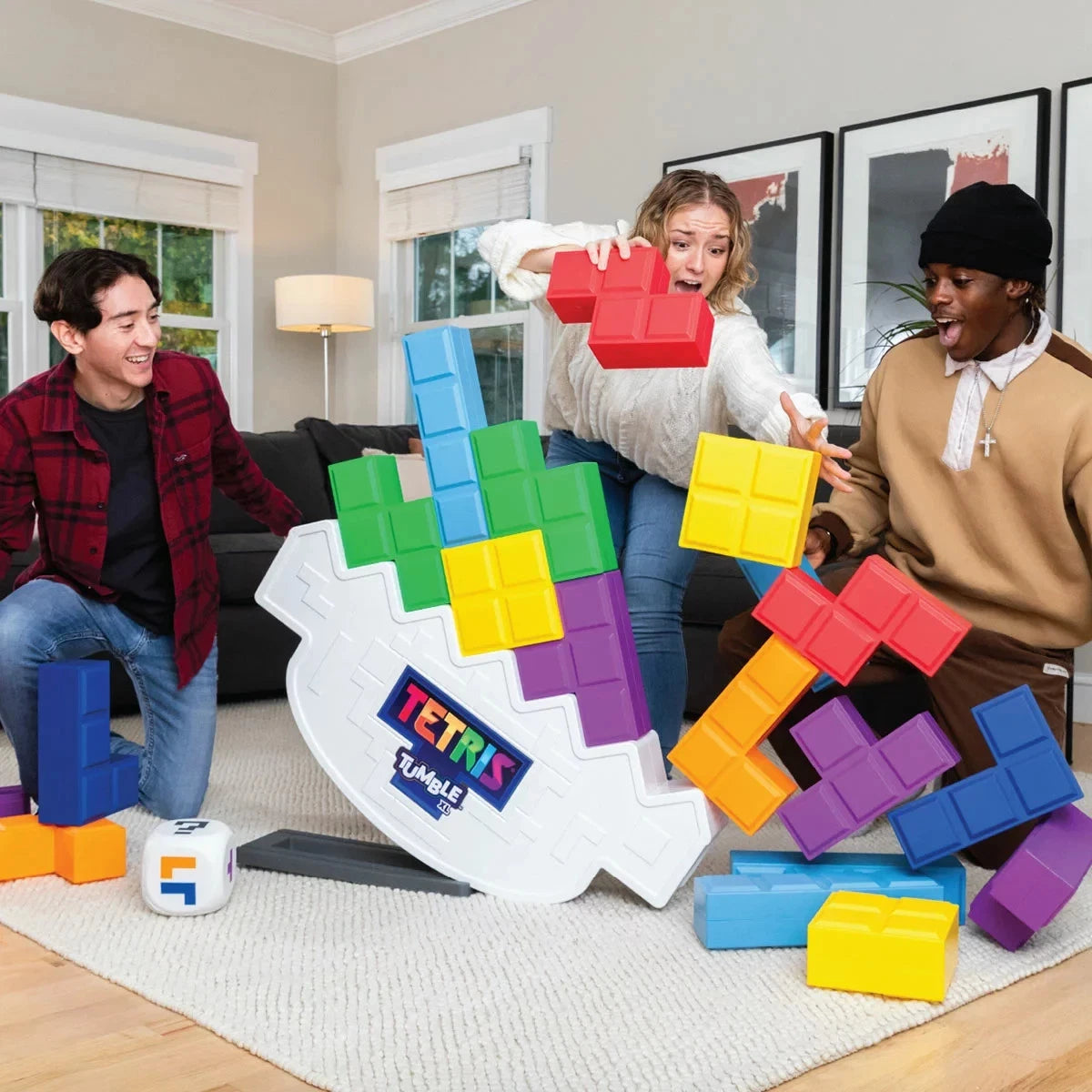 Tetris XL Tumble Game Giant Tetris Garden Game 6ft (1.8m)