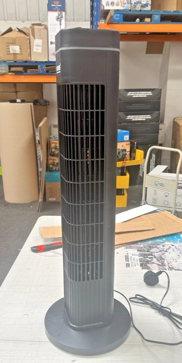 29" Tower Fan Oscillating 3-Speed Electric Cooling Fan Slim Portable Quiet Black