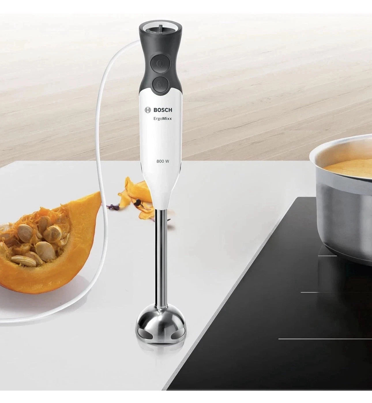 Bosch ErgoMix Hand Blender MS6CA4150G 800W with Mini Chopper & Whisk