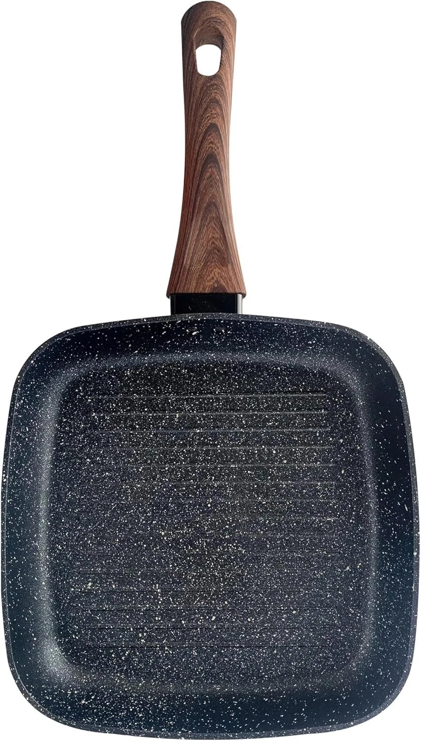 28cm Non-Stick Cast Aluminium Frying Pan for Gas, Induction & Electric