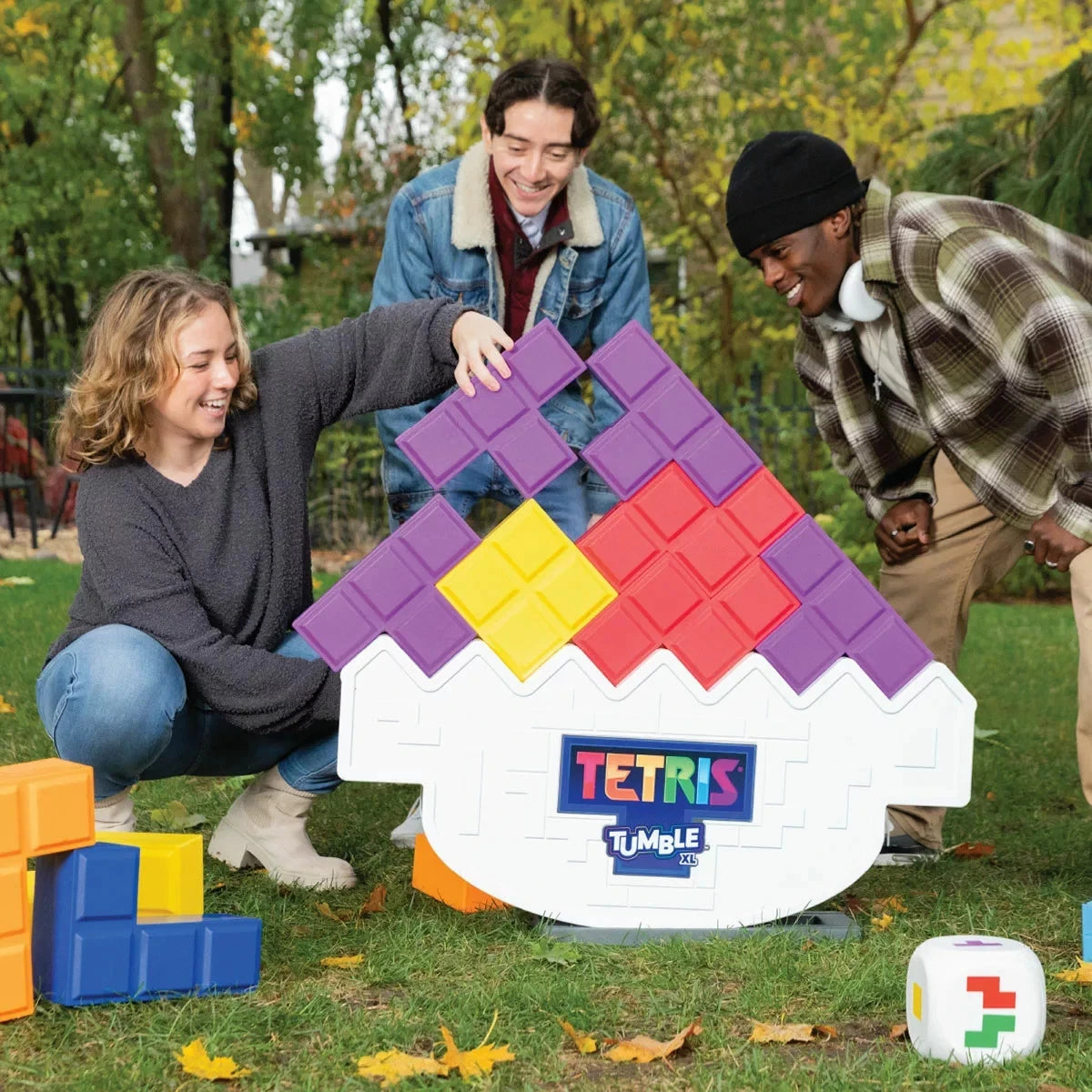 Tetris XL Tumble Game Giant Tetris Garden Game 6ft (1.8m)