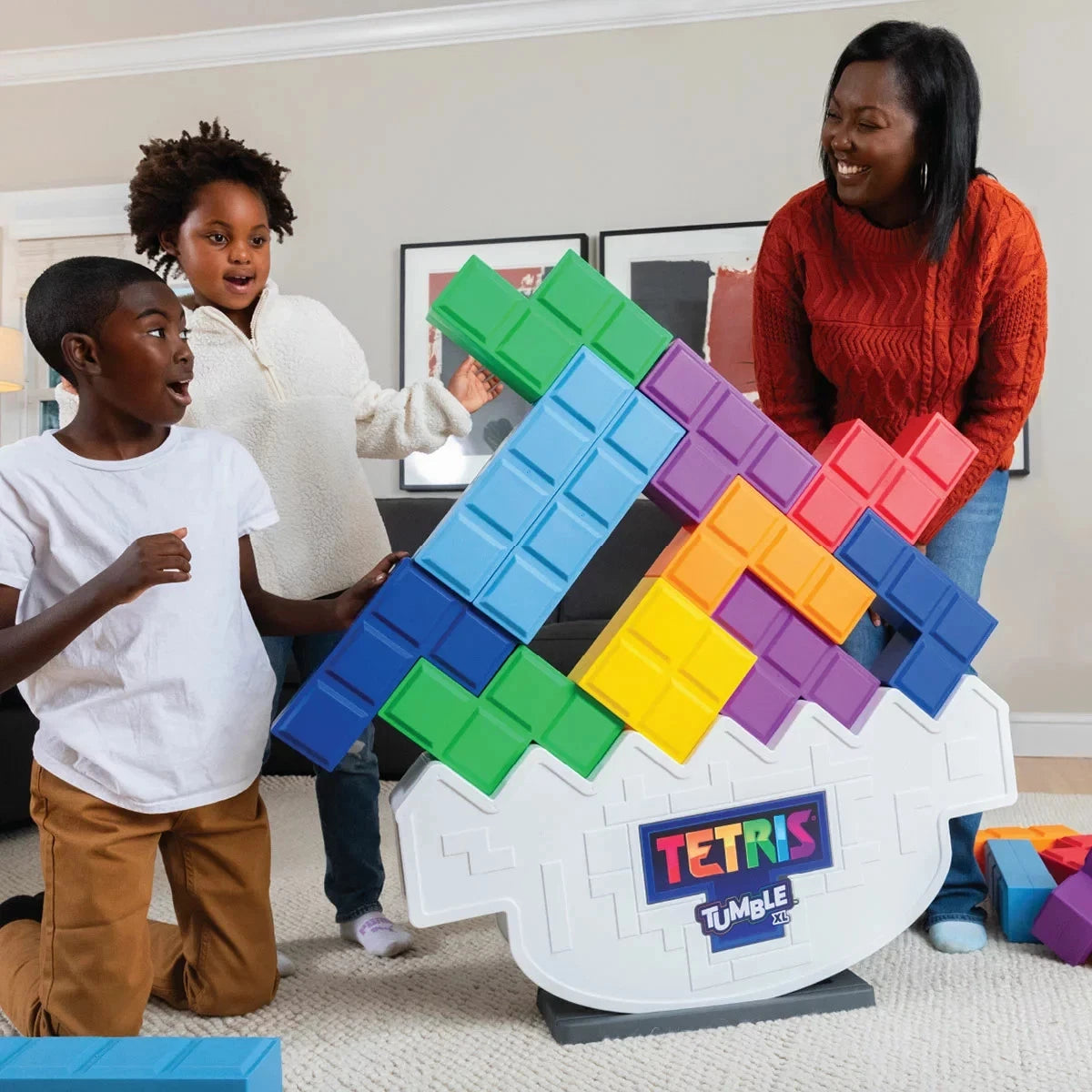 Tetris XL Tumble Game Giant Tetris Garden Game 6ft (1.8m)