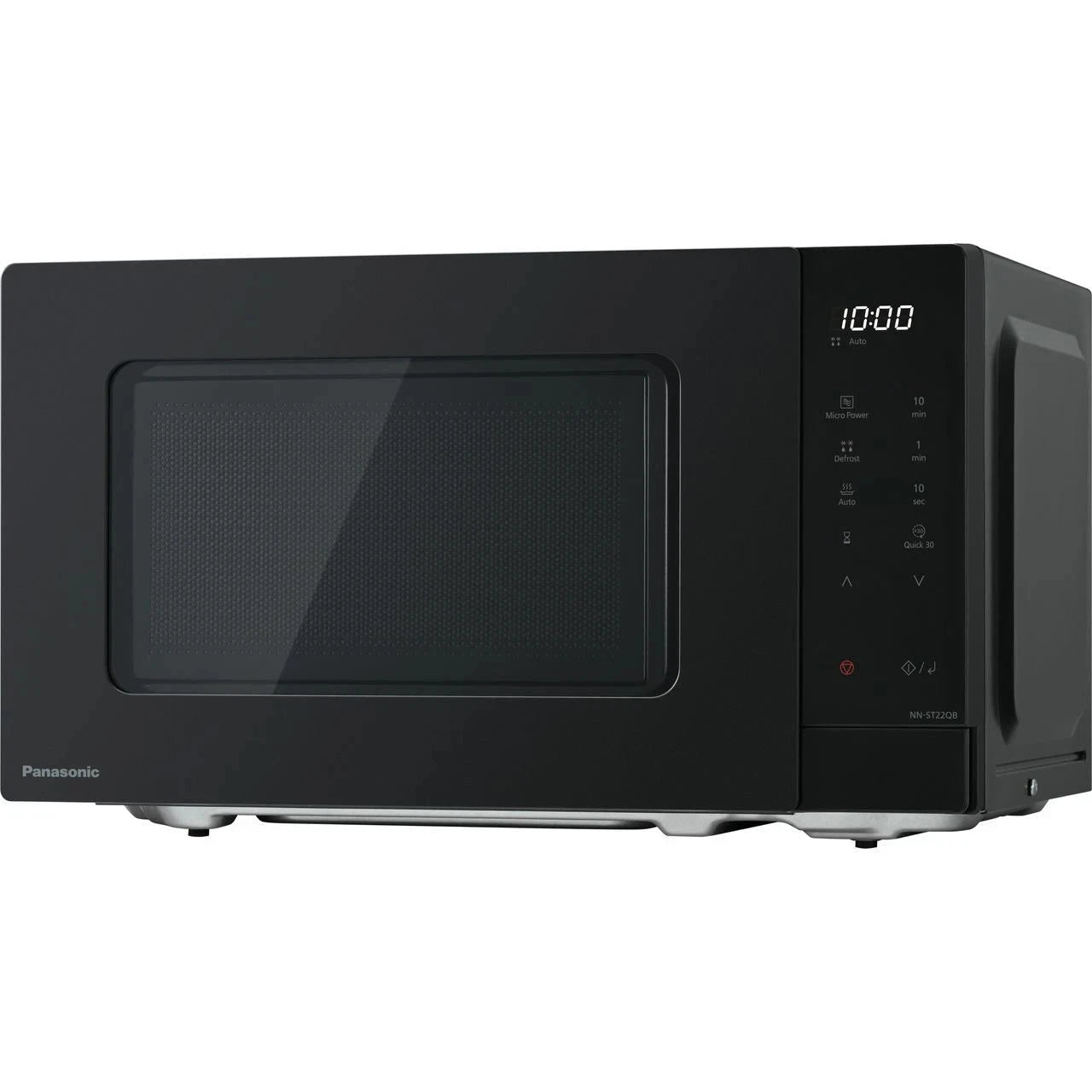 Panasonic NN-ST22QBBPQ 800 Watt 20 Litres Free Standing Microwave Black