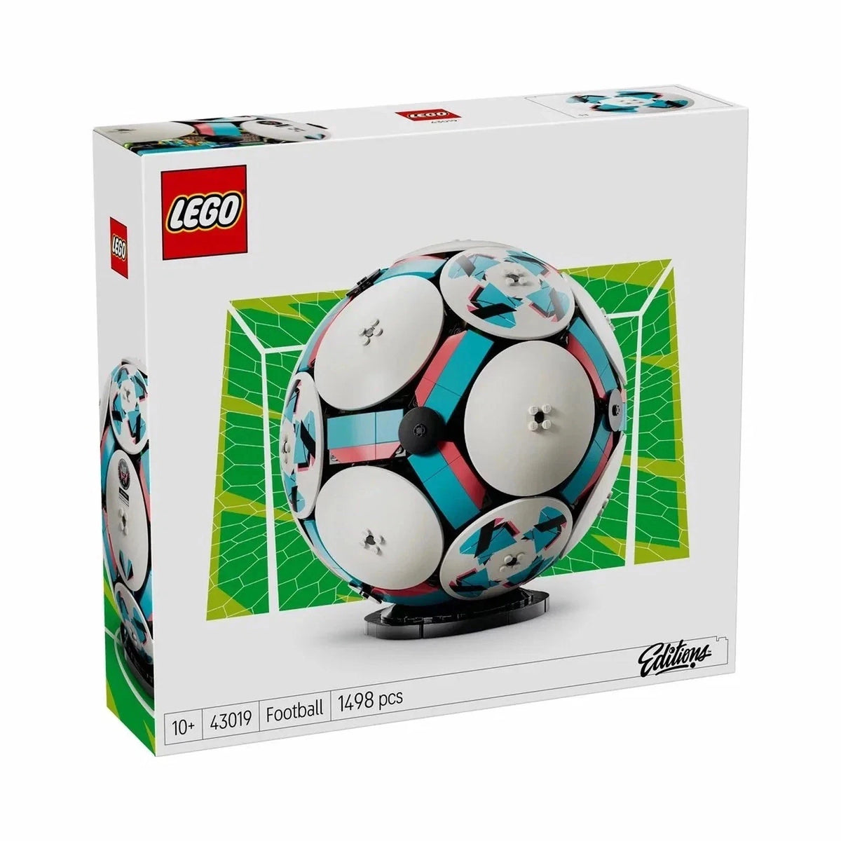 LEGO Editions 43019 Football Set 1498 Pieces Hidden Stadium Scene Display Model