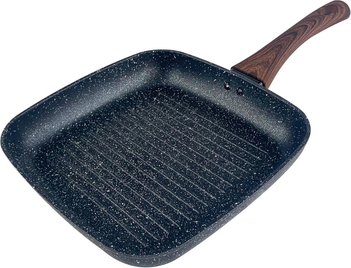 28cm Non-Stick Cast Aluminium Frying Pan for Gas, Induction & Electric
